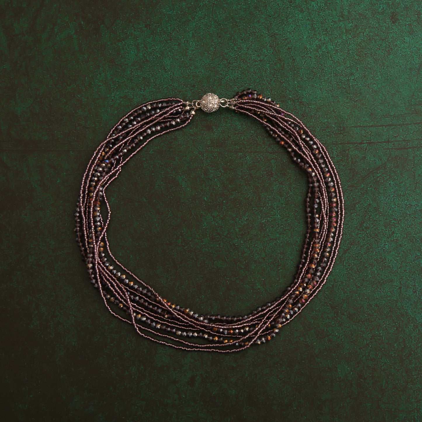 Vintage jewelry set,New stylish and versatile multi-layer wrap necklace, artistic and sophisticated retro bracelet